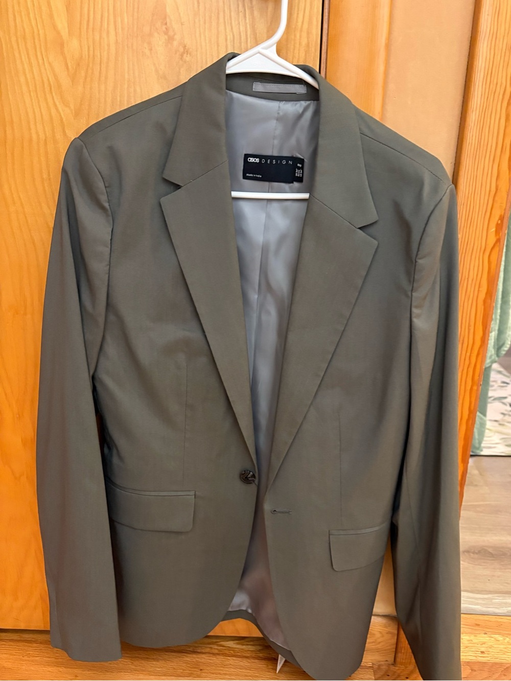 Men's ASOS Charcoal Suit Jacket and Suit pants